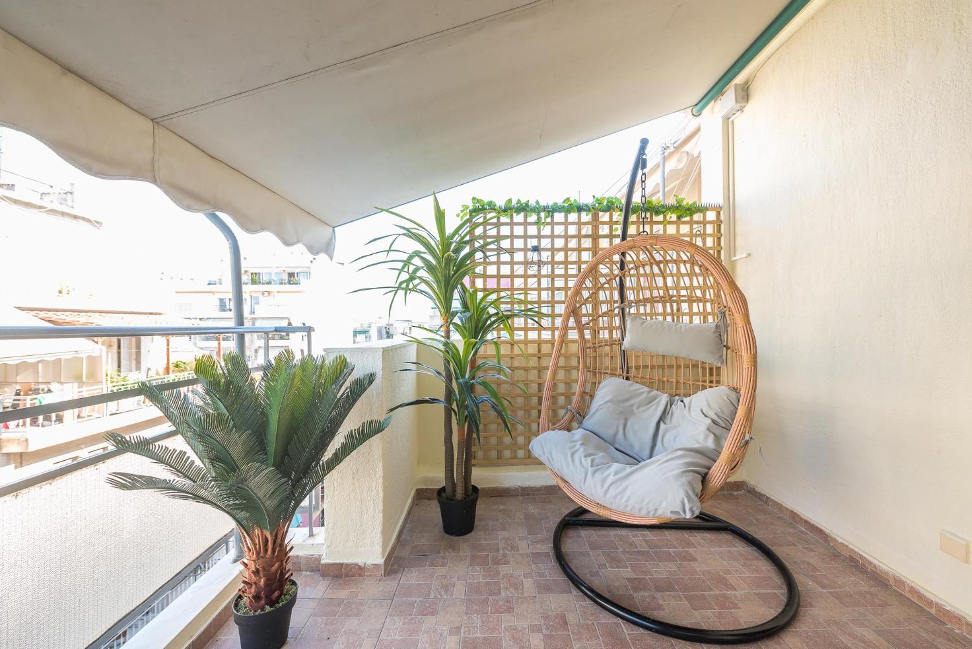 Sunny Studio With Starlight Balcony Aten Exteriör bild