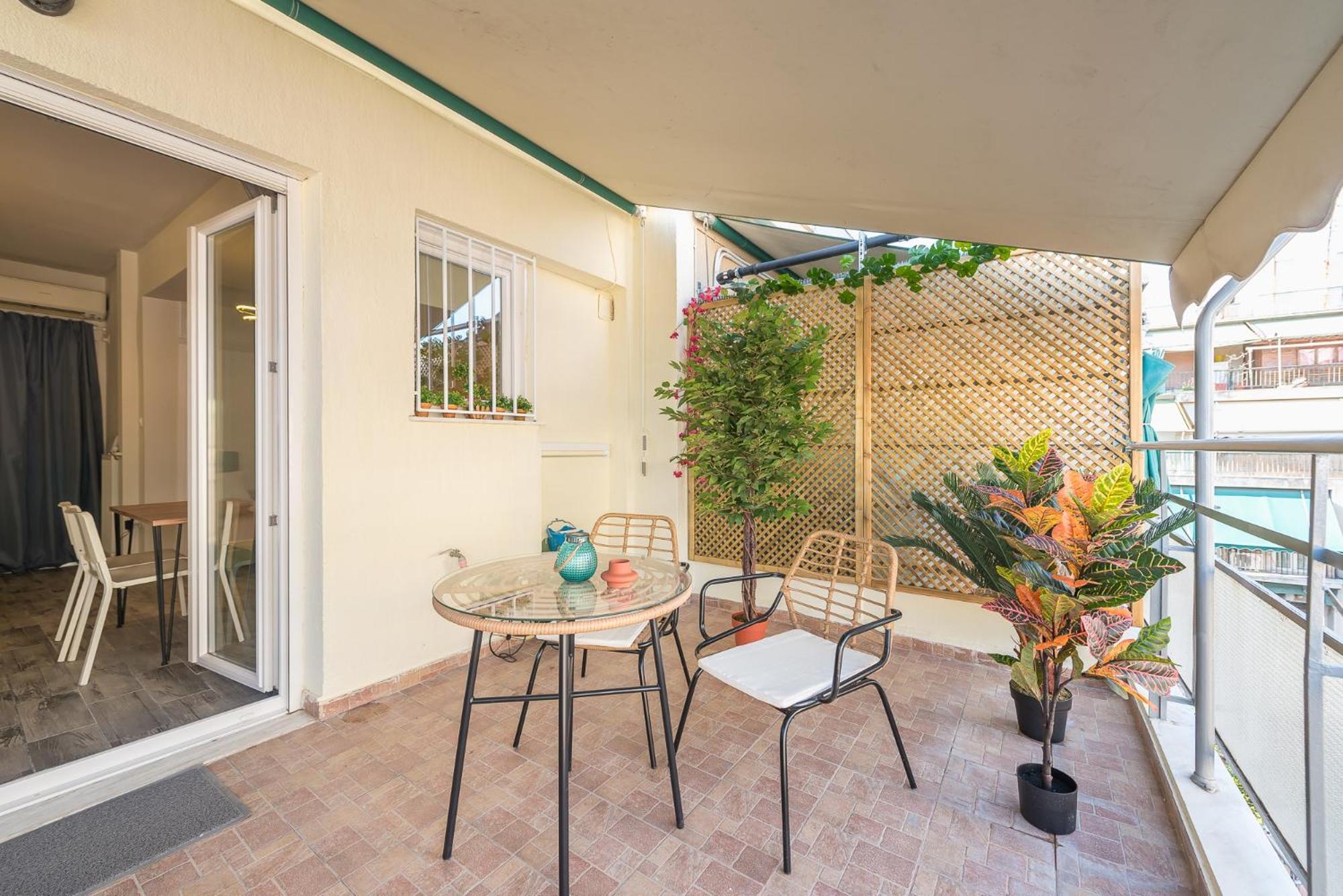 Sunny Studio With Starlight Balcony Aten Exteriör bild