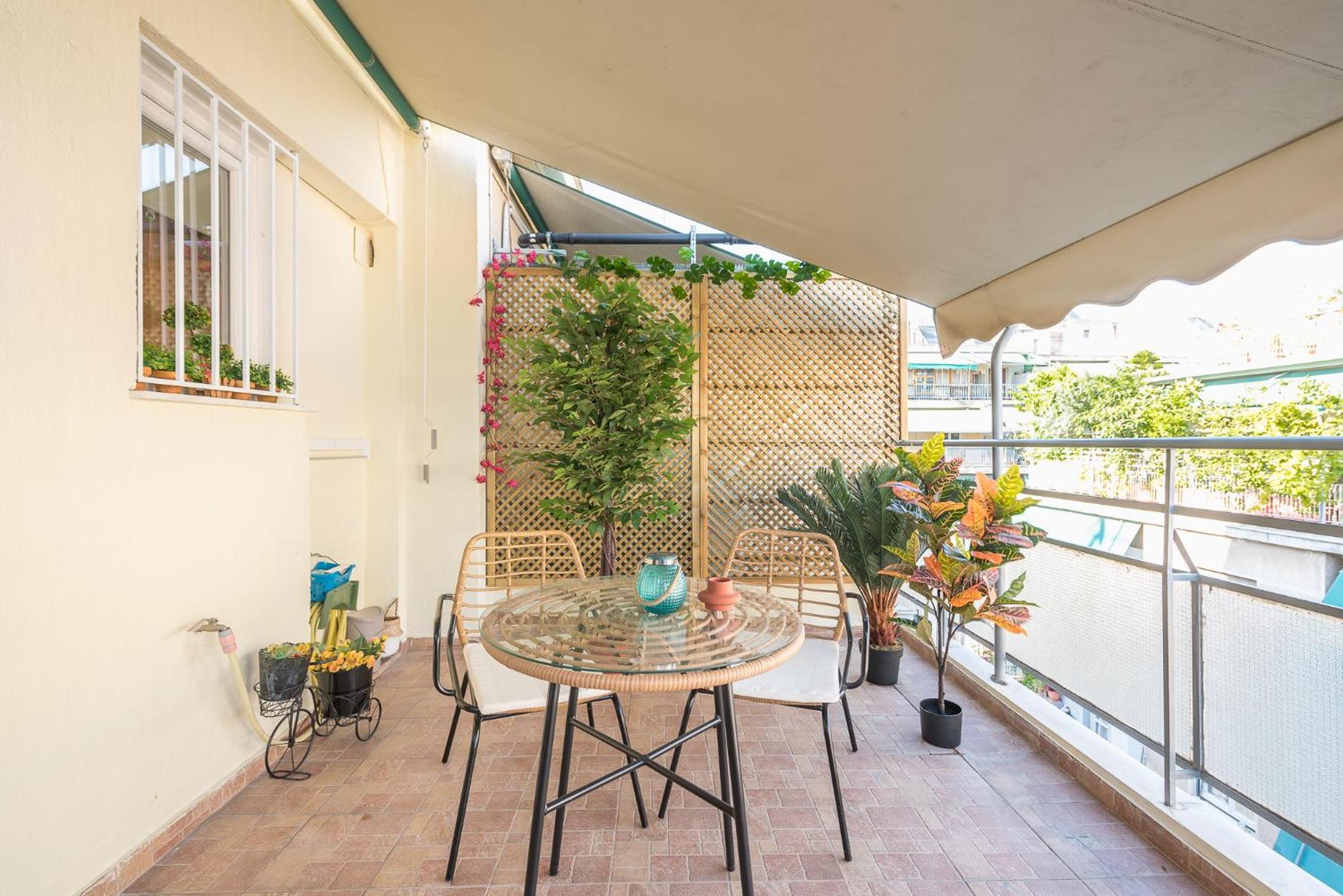Sunny Studio With Starlight Balcony Aten Exteriör bild